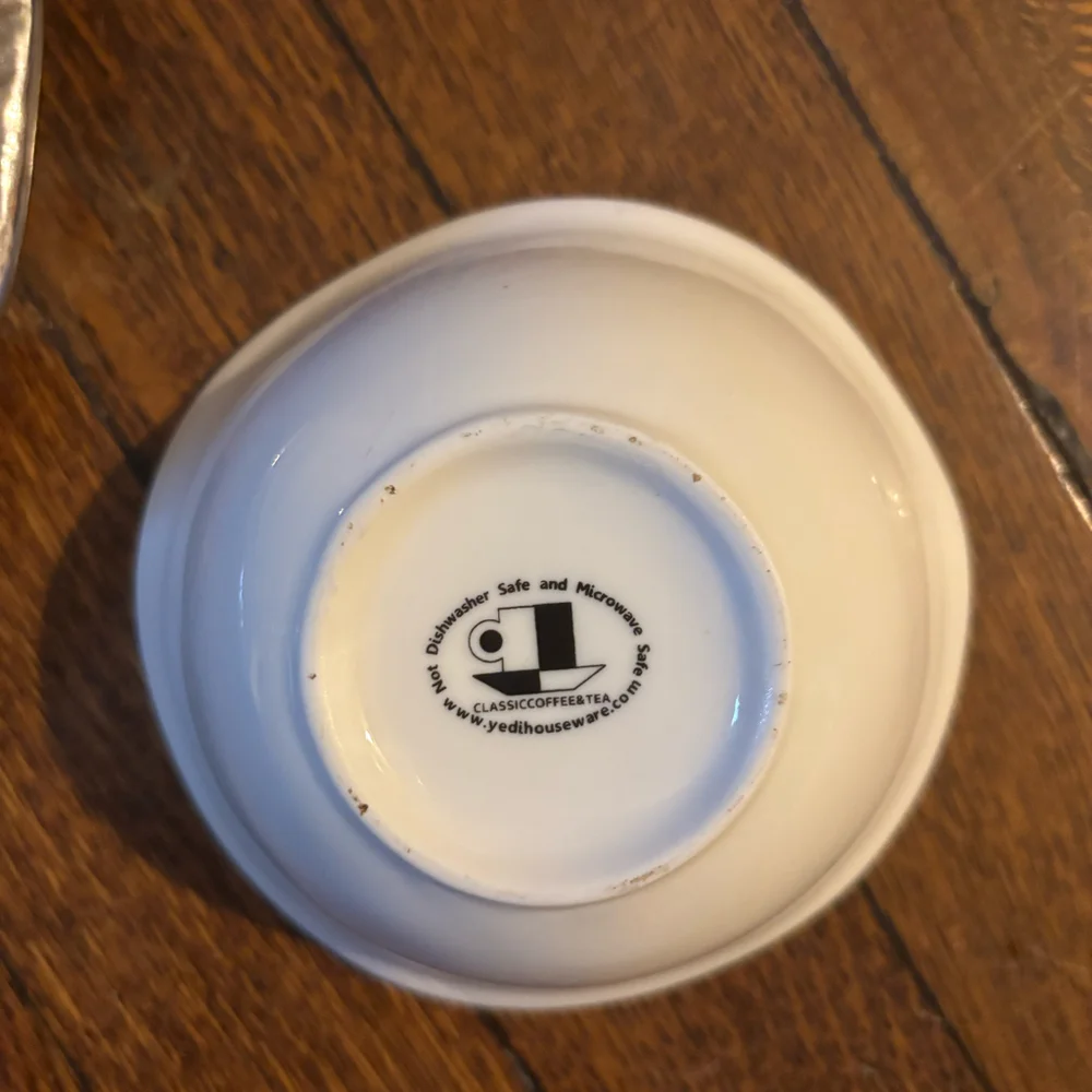 Classic coffee and Tea dipping set
